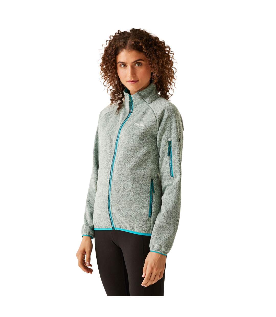 Veste Polaire Ravenhill Femme Turquoise Délavé Bleu Tahoe Regatta-1