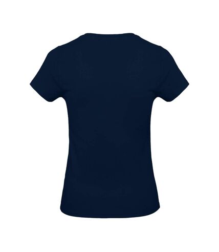 Kariban - T-shirt à manches courtes et col en V - Femme (Bleu marine) - UTRW711
