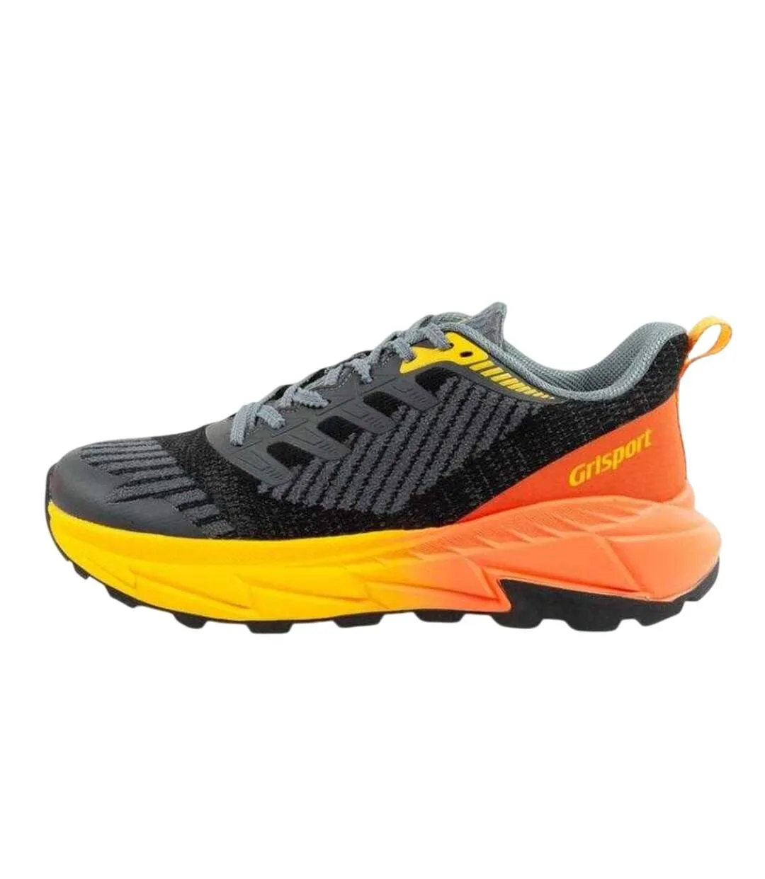 Chaussures Course À Pied Homme Noir Orange Grisport-3