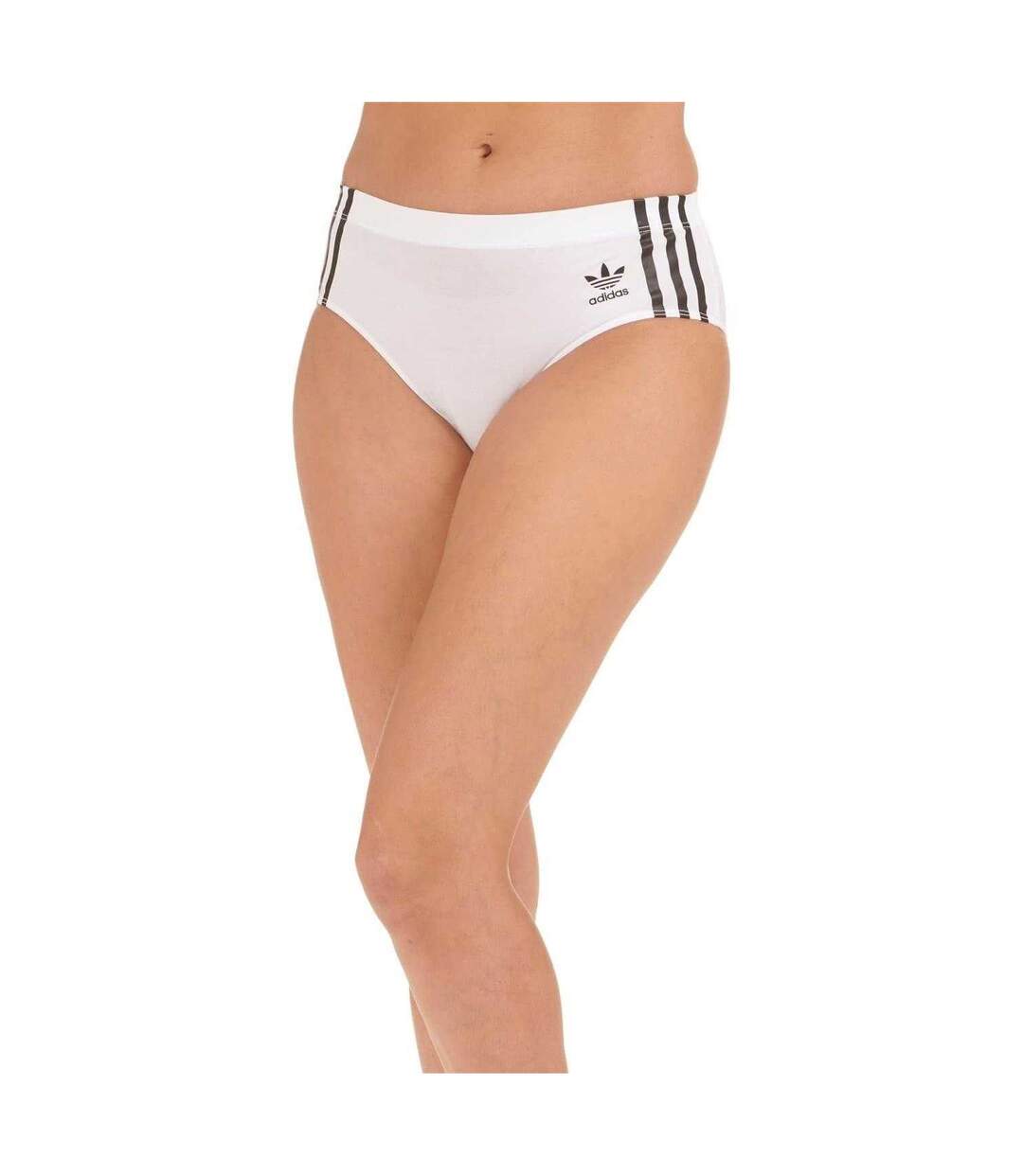 Culotte Motif/style 3 Rayures Femme Blanc Adidas-2