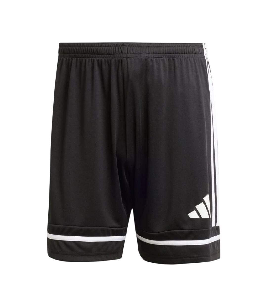 Short Motif/style Rayures Contrastées Squadra Homme Noir Adidas-2