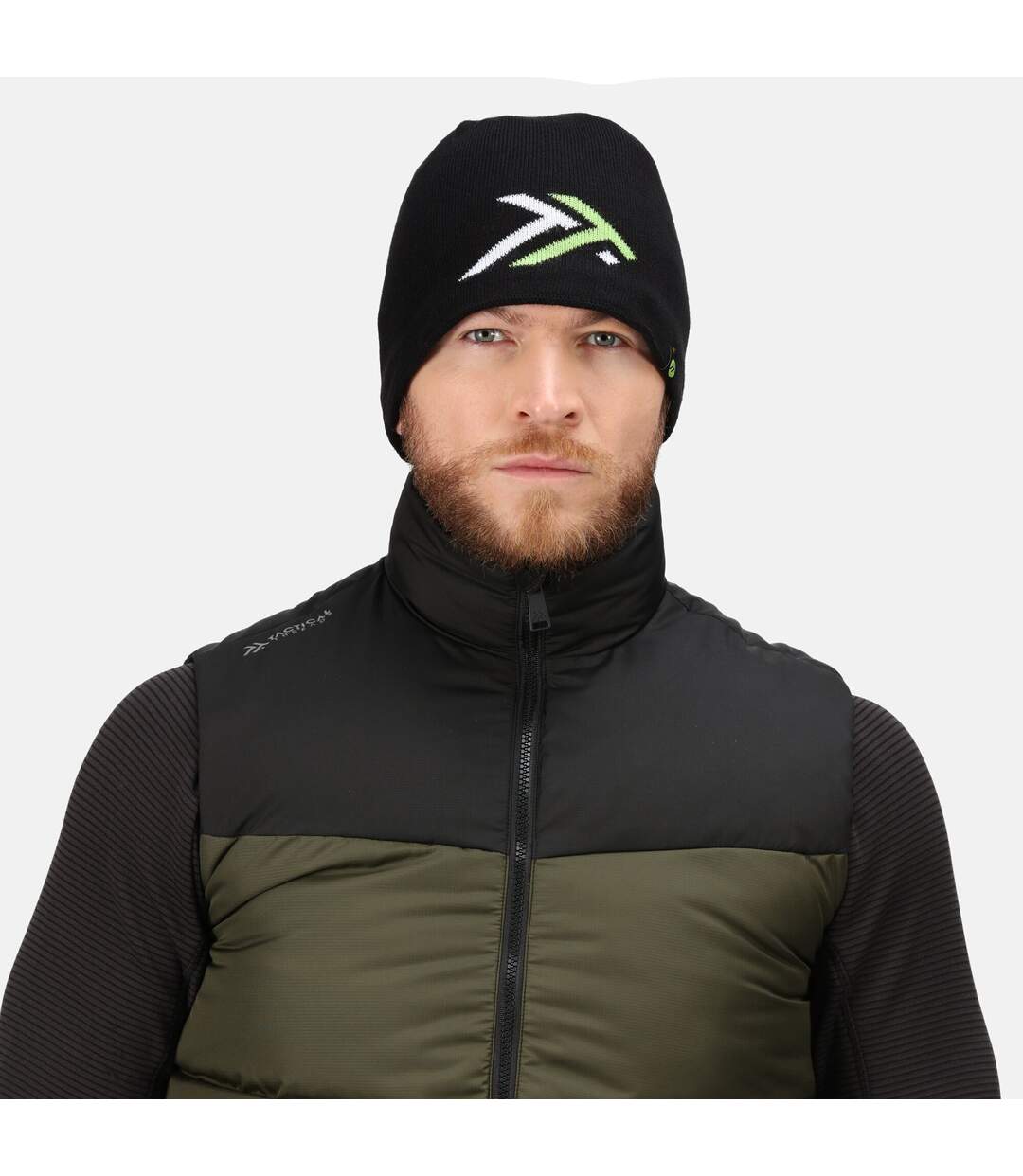 Bonnet imperméable homme noir / vert fluo Regatta