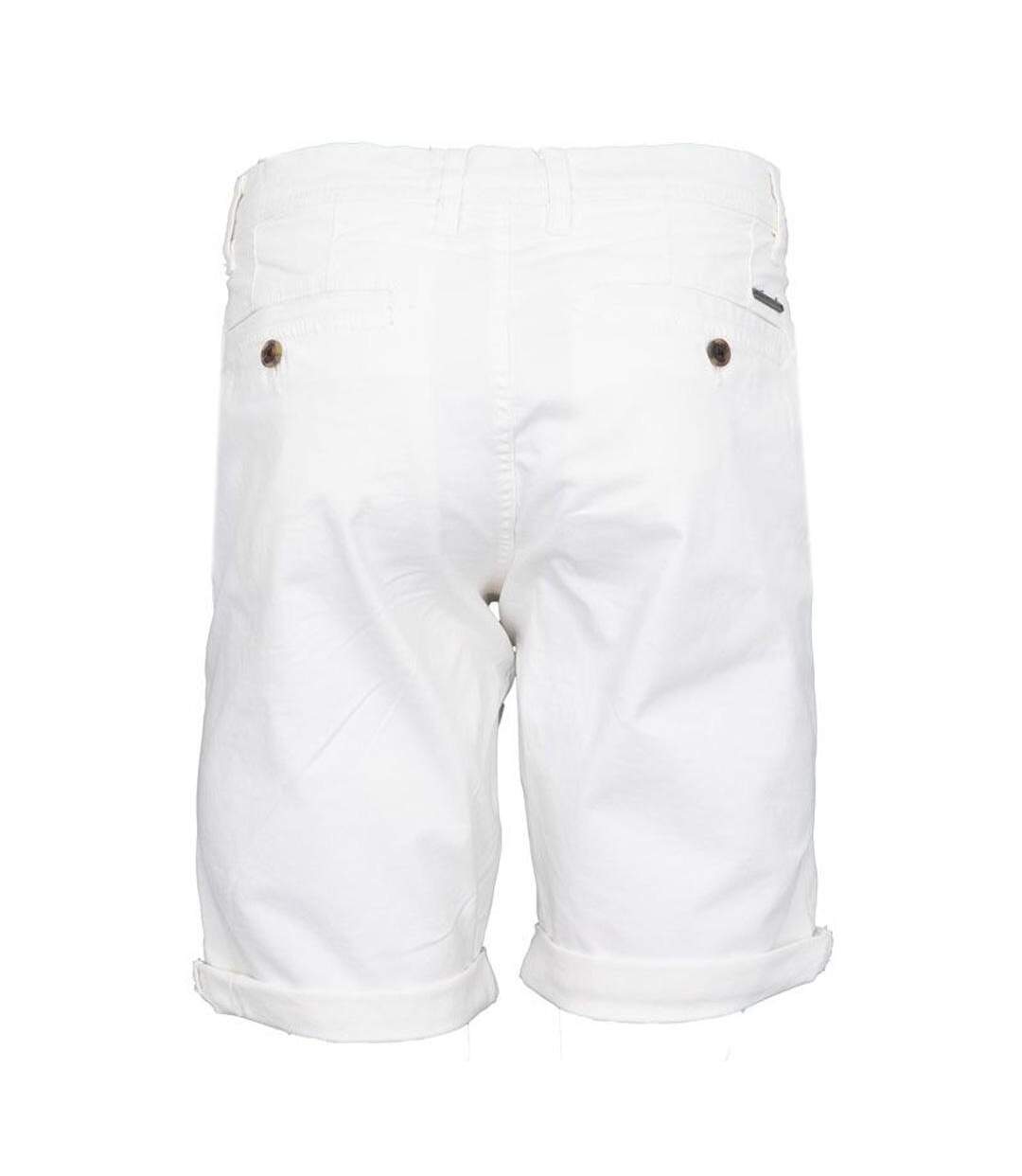 Short blanc homme paname brothers bermuda chino-2