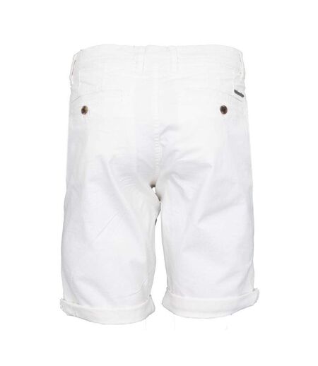 Short blanc homme paname brothers bermuda chino