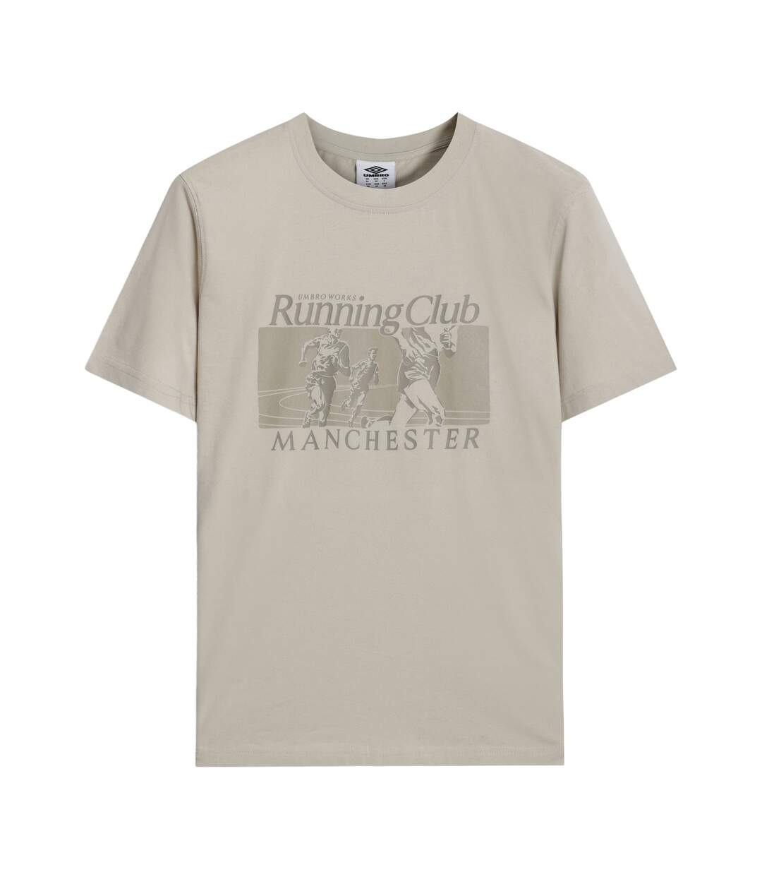 Mens Running Club T-shirt Pelican Umbro-1
