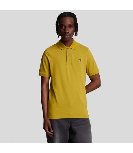 Polo Uni Homme Jaune Lyle & Scott