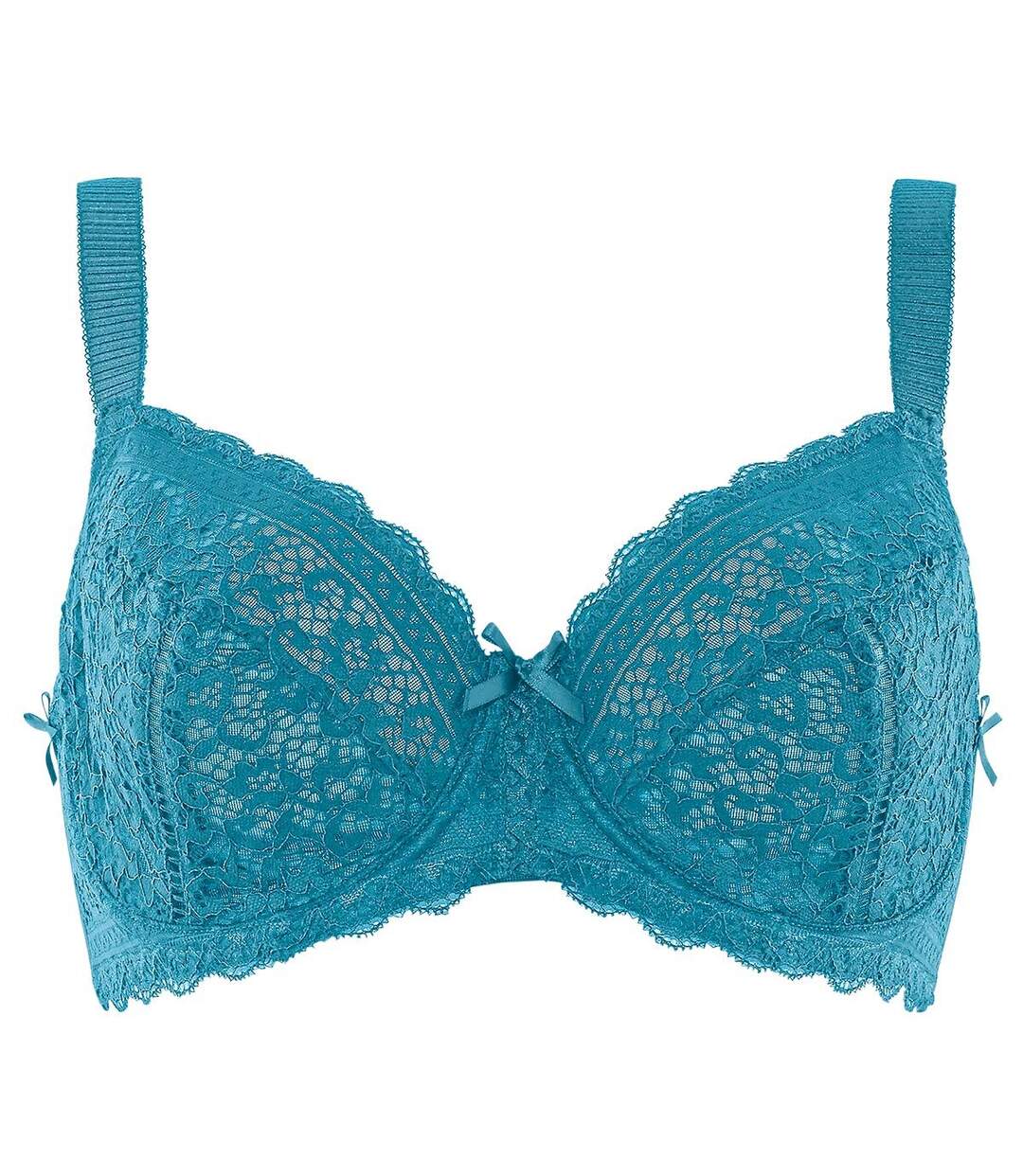 Soutien-gorge grand maintien turquoise Elena-1