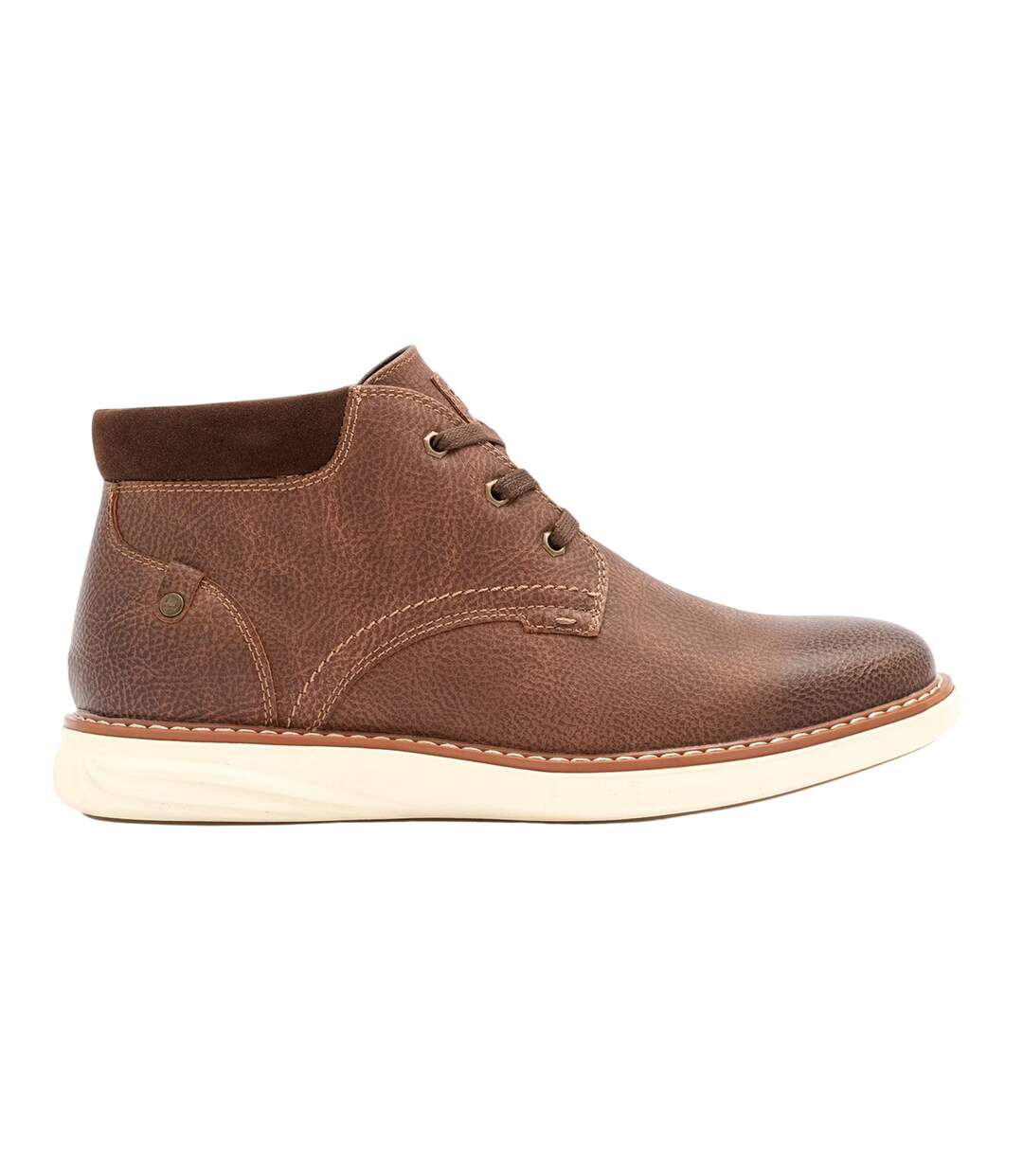 Mens Terrier Leather Chukka Boots Tan Nicholas Deakins-1