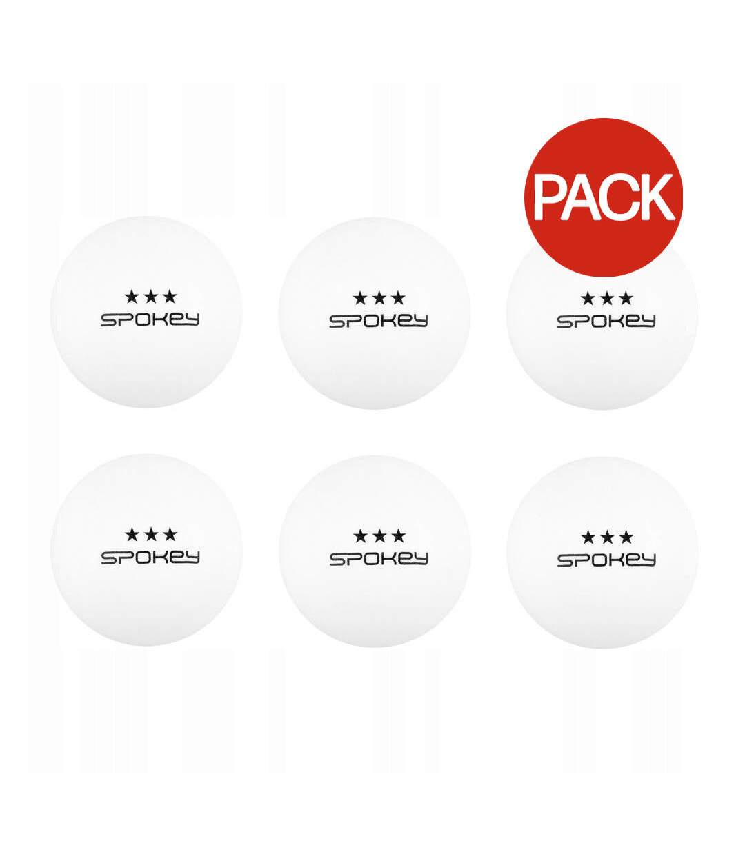 Balles De Ping-pong Special Taille Unique Blanc Spokey-1