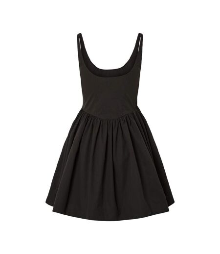Robe noire femme pieces vana