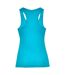 Womens/ladies shura sports tank top turquoise Roly