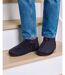 Isotoner Chaussons extra-light Bottillons homme suédine, semelle gomme ultra souple-2
