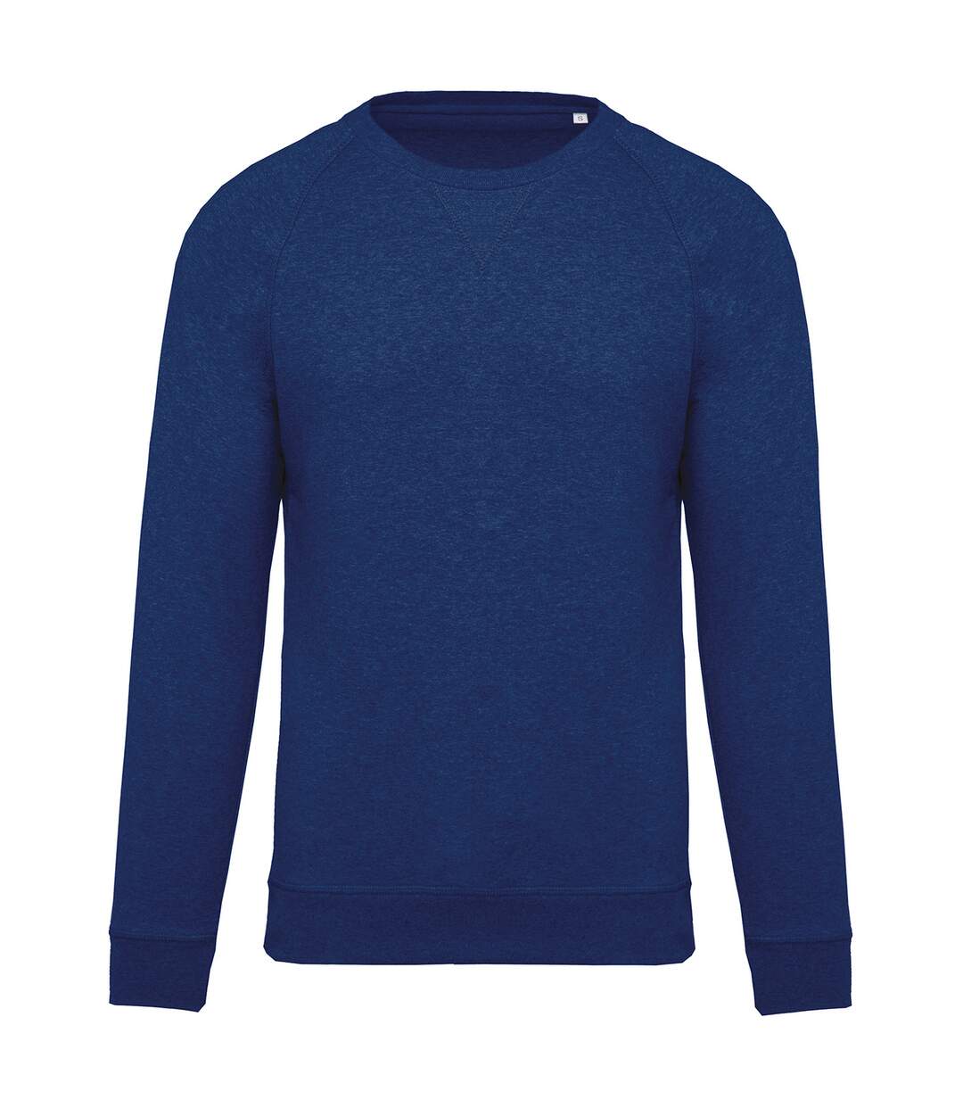 Sweat homme bleu mer chiné Kariban