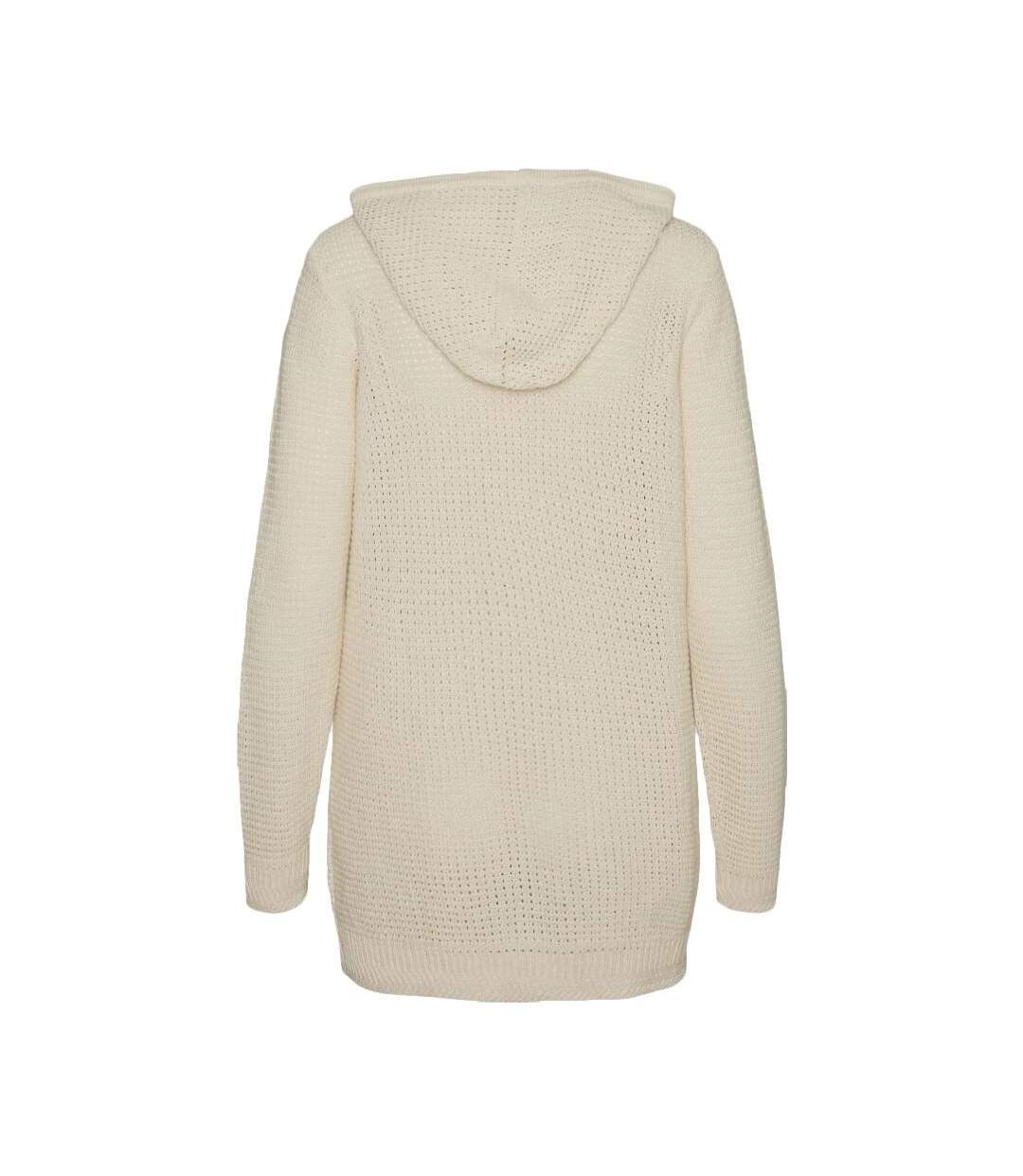 Gilet Long Beige Femme Vero Moda Skyla - M-2