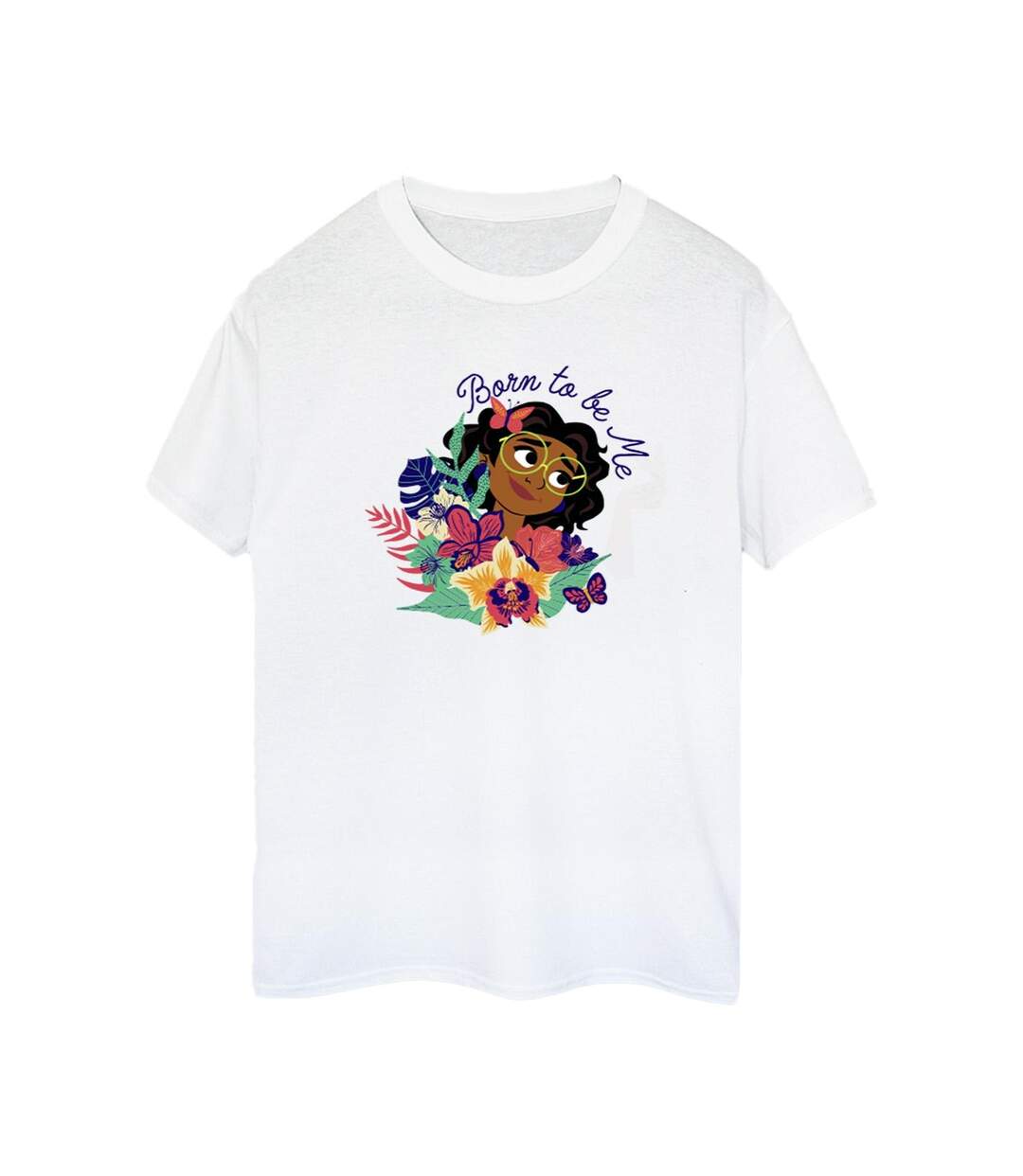 Disney - T-shirt ENCANTO BORN TO BE ME - Femme (Blanc) - UTBI22466-1