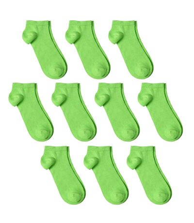 Socquettes coton – Lot 10 paires  - Fabriqué en UE