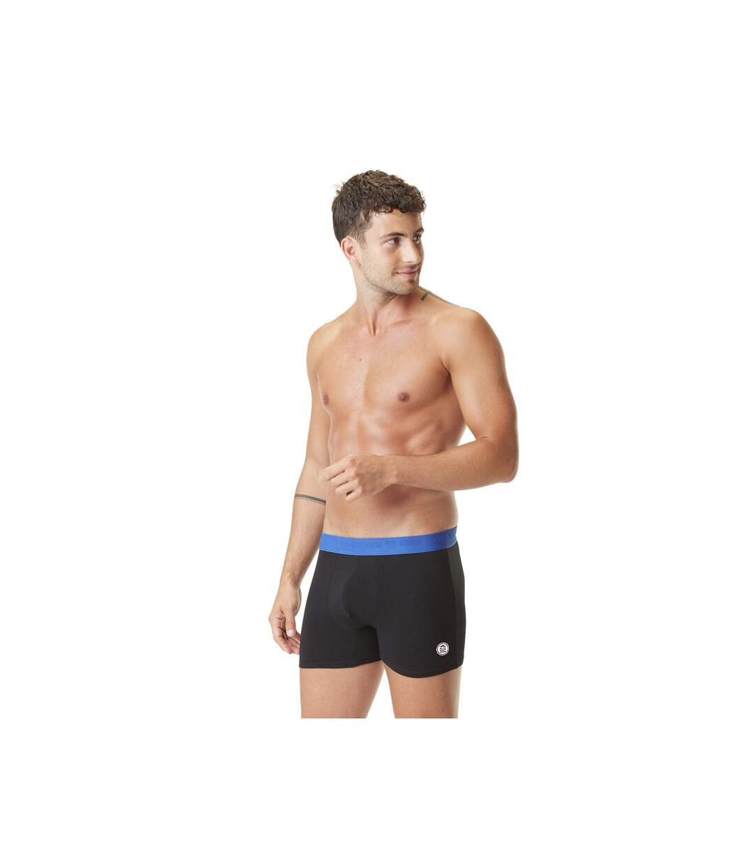 Lot de 4 Boxers Serge Blanco coton homme Hype Serge Blanco-4