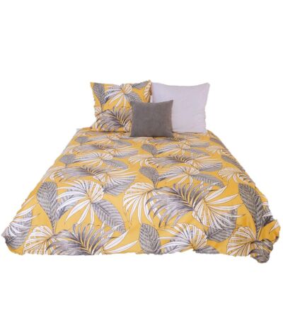 Parure de lit Adelanto - Microfibre 72 g/m² - 220 x 240 cm - Jaune