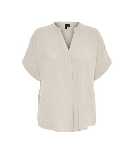 Blouse Beige Femme Vero Moda Minge - L