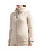 Sweat à capuche beige femme sun valley diemoz-1