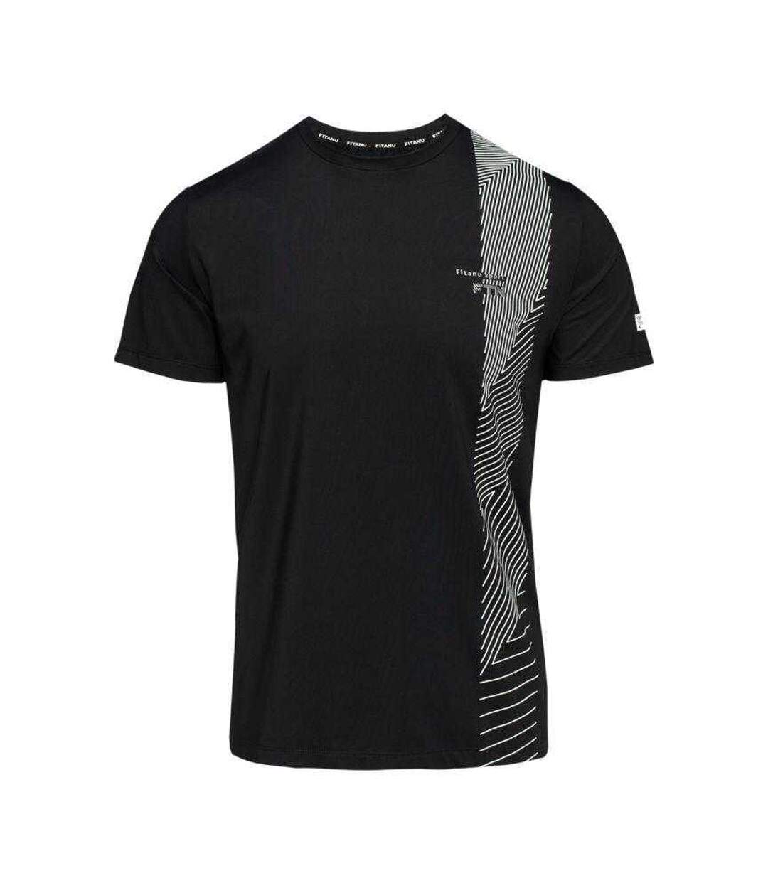 T-shirt Igli Homme Noir Fitanu-2