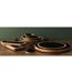 Dessous d'Assiette en Bois Black Forest 35cm Noir-3