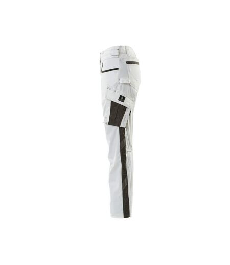 Pantalon Unique Homme Blanc Anthracite Foncé Mascot