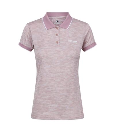 Regatta Womens/Ladies Remex II Polo Neck T-Shirt (Dusky Rose) - UTRG4477