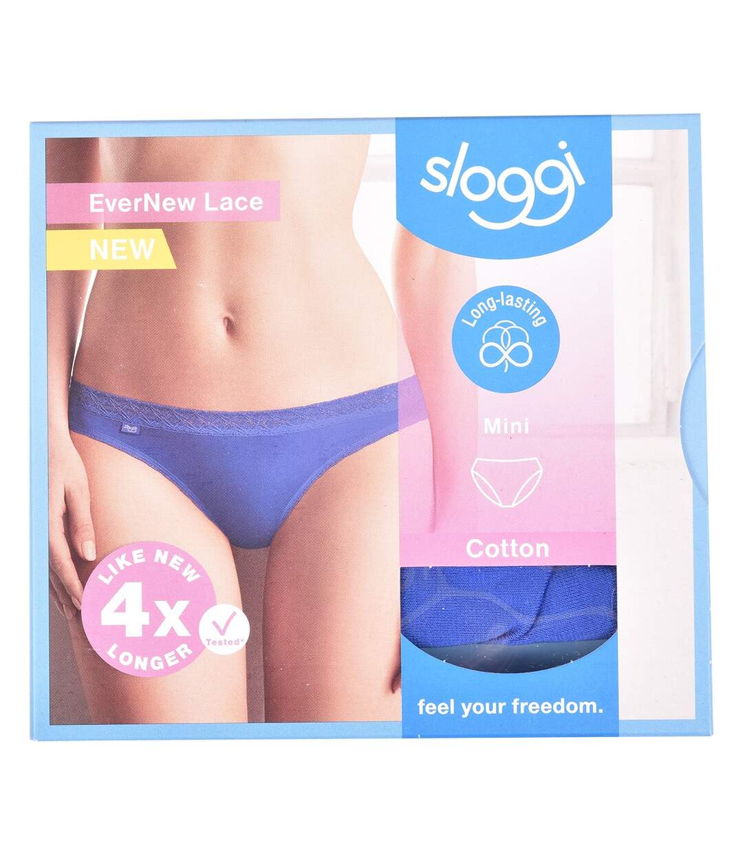 Culottes Femme SLOGGI Confort Qualité supérieure Violet Coupe MINI-2