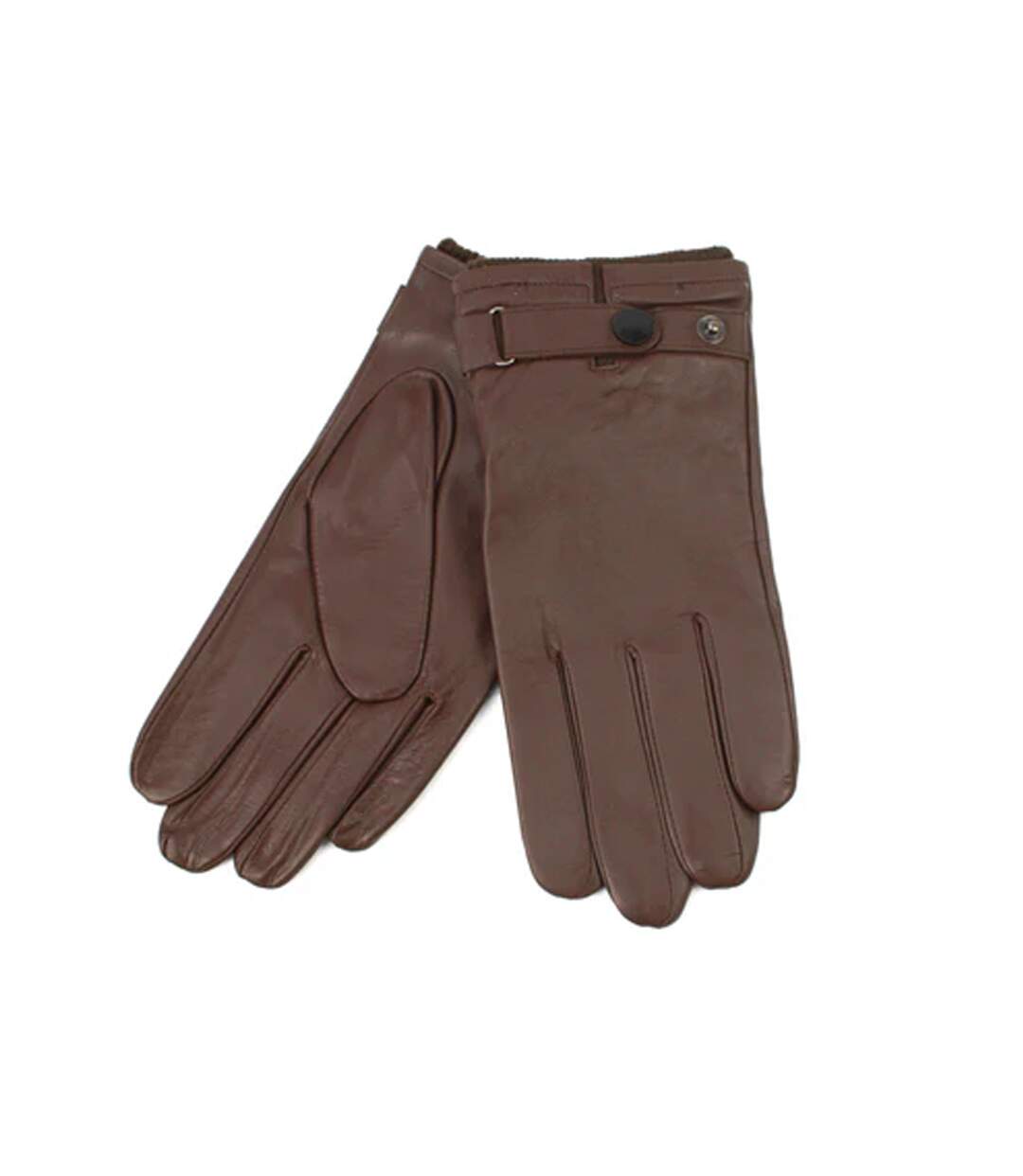 Unisex adult premium leather driving gloves brown Eastern Counties Leather-3