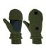 Moufles Motif/style Uni Shooters Homme Vert Jack Pyke-1