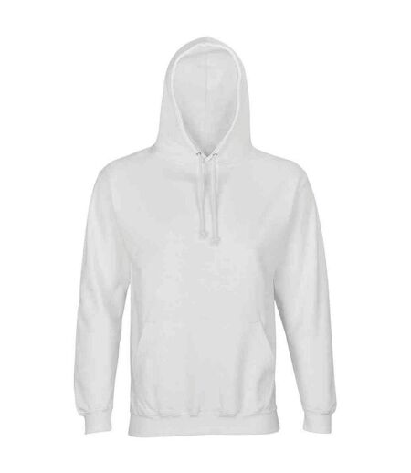 Sweat à capuche condor adulte blanc SOLS SOLS