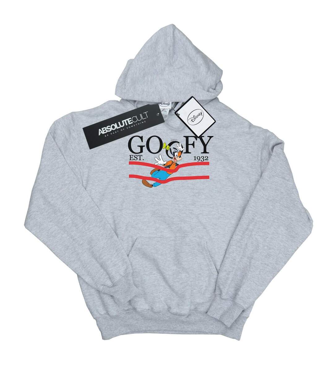 Disney - Sweat à capuche GOOFY BY NATURE - Femme (Gris chiné) - UTBI10804-1