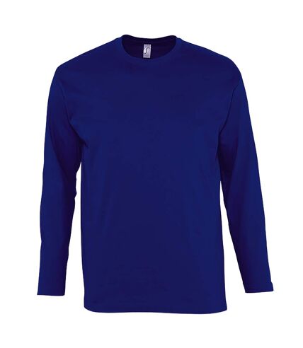 SOLS Mens Monarch Long Sleeve T-Shirt (Ultramarine)