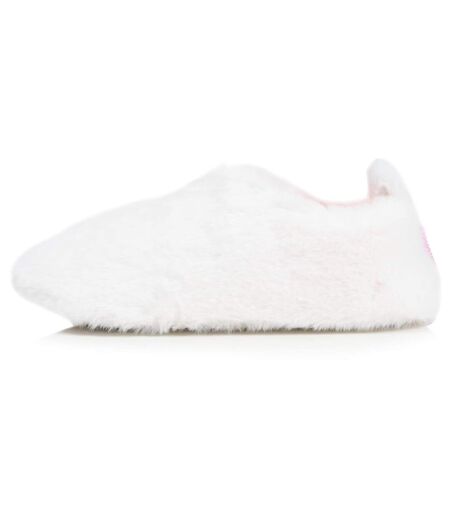 Isotoner Chaussons extra-light Bottillons femme imitation fourrure, semelle gomme antidérapante
