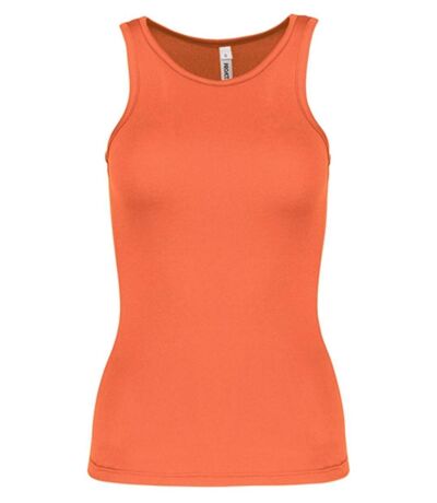 Débardeur de sport - Femme - PA442 - orange fluo