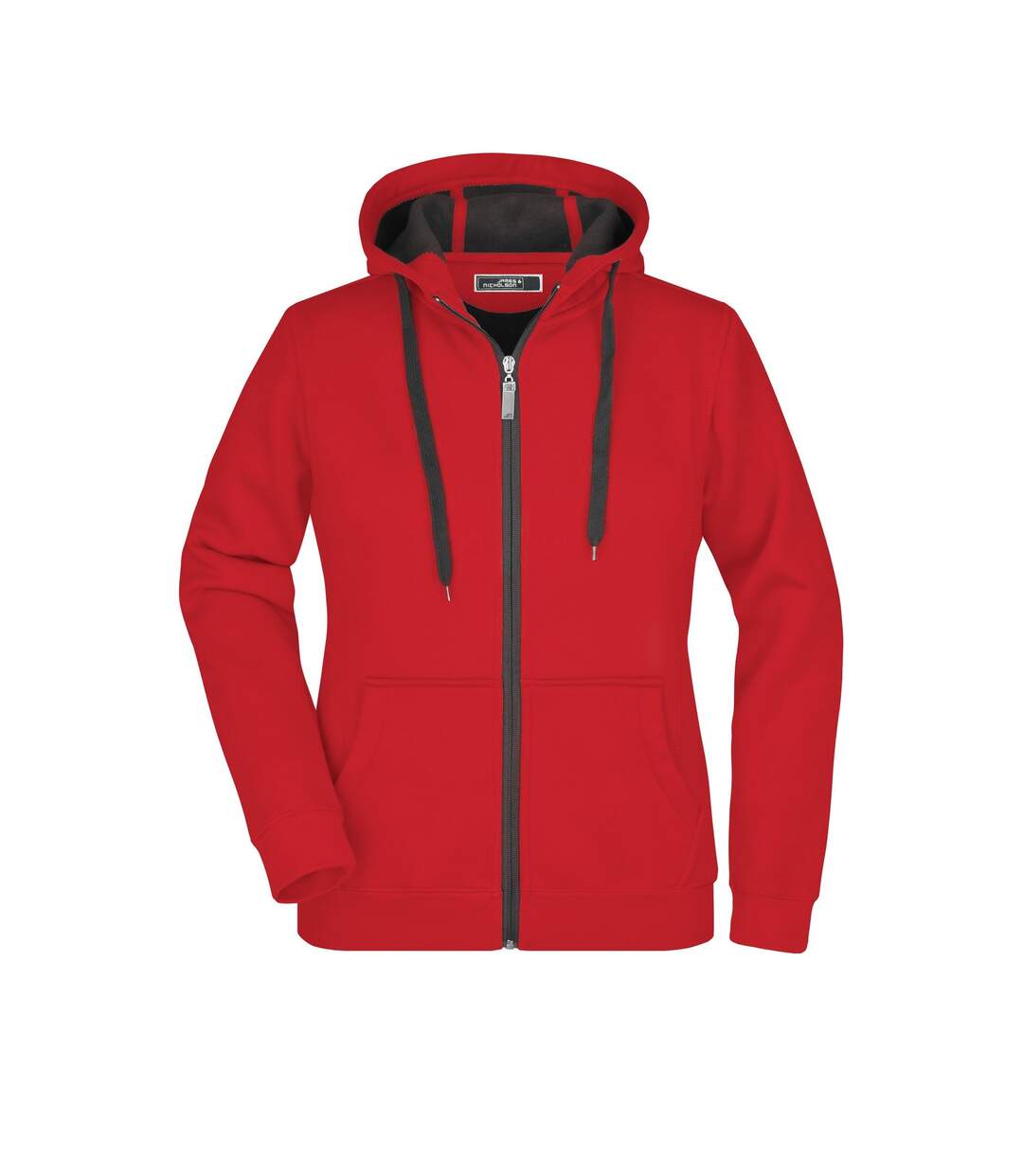 Veste Femme Rouge Carbone James And Nicholson-1