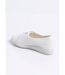 Derbies lacées compensées textile brodé-2
