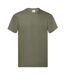 Fruit Of The Loom  - T-shirt manches courtes - Homme (Vert kaki) - UTPC124