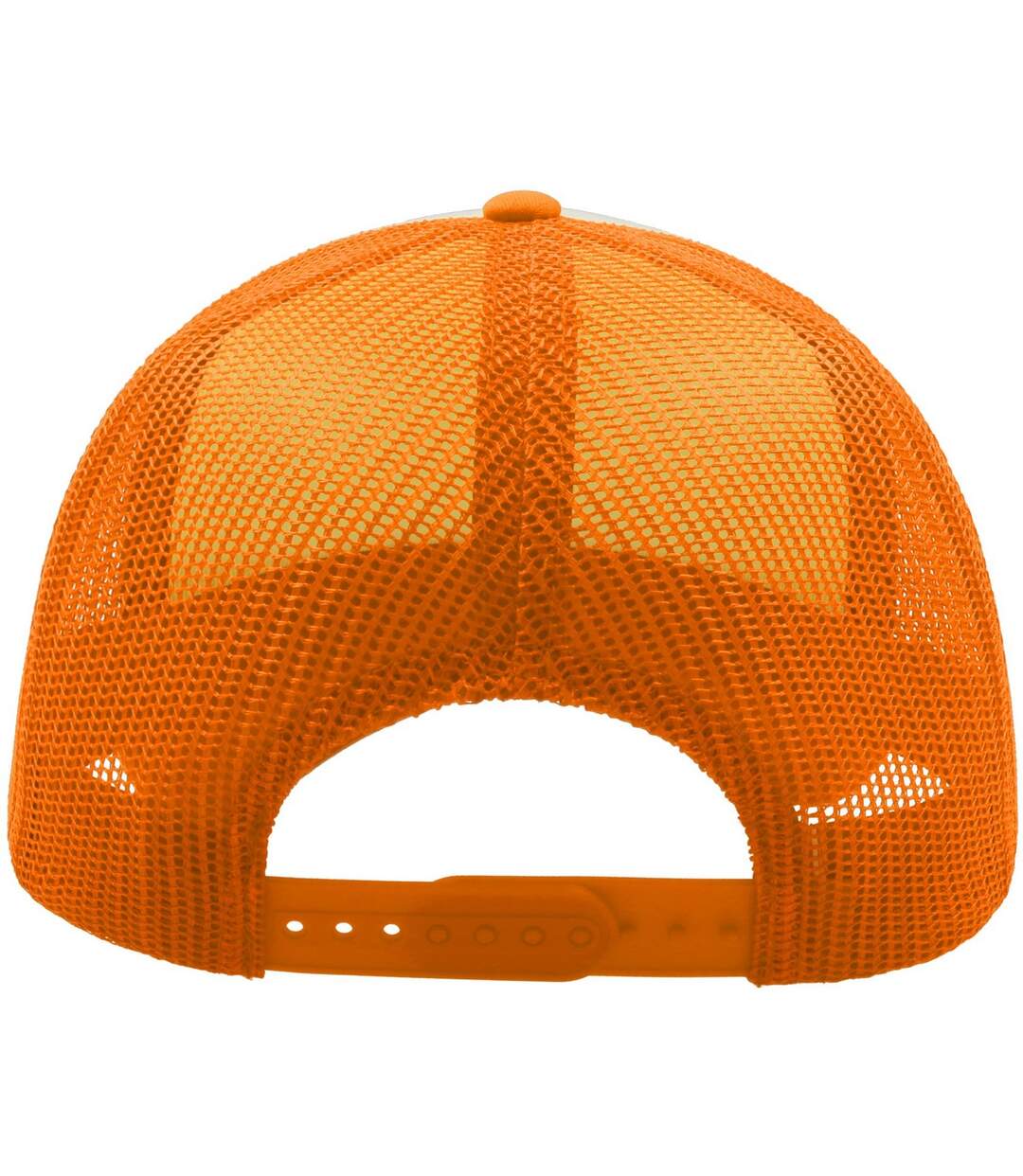 Casquette trucker rapper adulte orange fluo Atlantis-2