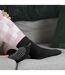 1 Pack Ladies Cosy Non Slip Thermal Slipper Socks with Grippers-5