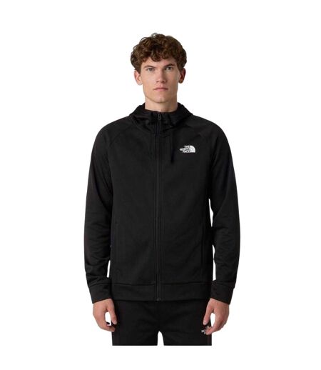 Mens Reaxion Sweat Jacket Black The North Face