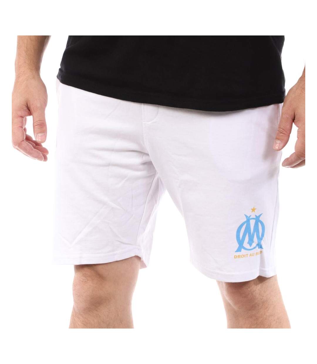 Short Blanc Homme Olympique de Marseille - M