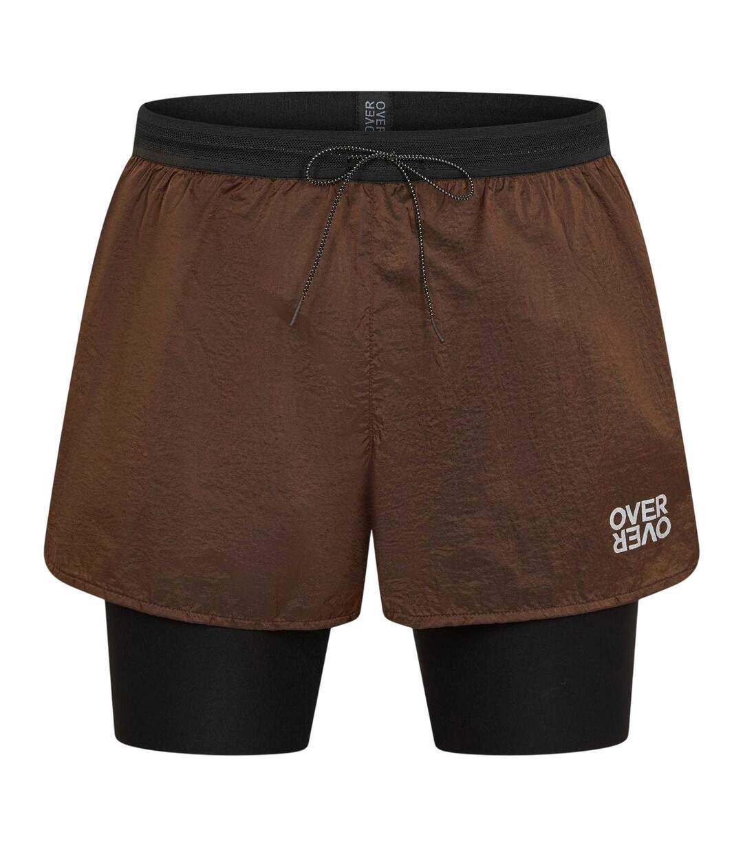 Short De Survêtement Homme Marron Foncé OverOver-2