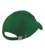 Casquette Unisexe À Profil Bas En Coton Brossé Lourd Pour Adultes Vert Forêt Beechfield-2