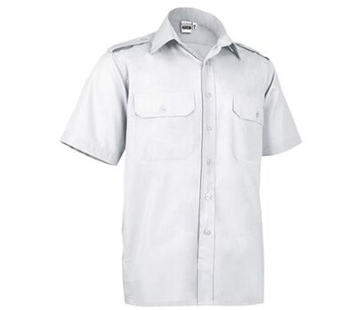 Chemise manches courtes - Homme - VIGILANT MC - blanc