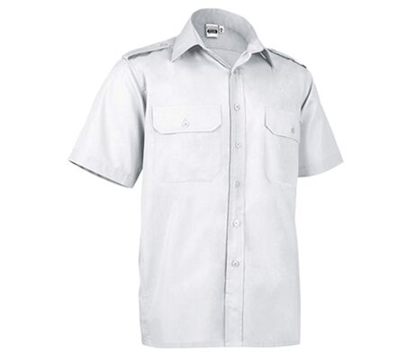 Chemise manches courtes - Homme - VIGILANT MC - blanc