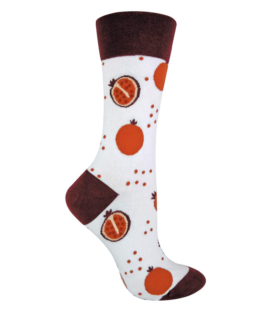 Chaussettes Femme Coton avec Motifs Fruits-1