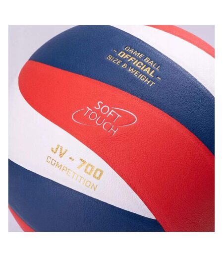 Ballon De Volley-ball Taille 5 Bleu Rouge Blanc Huari