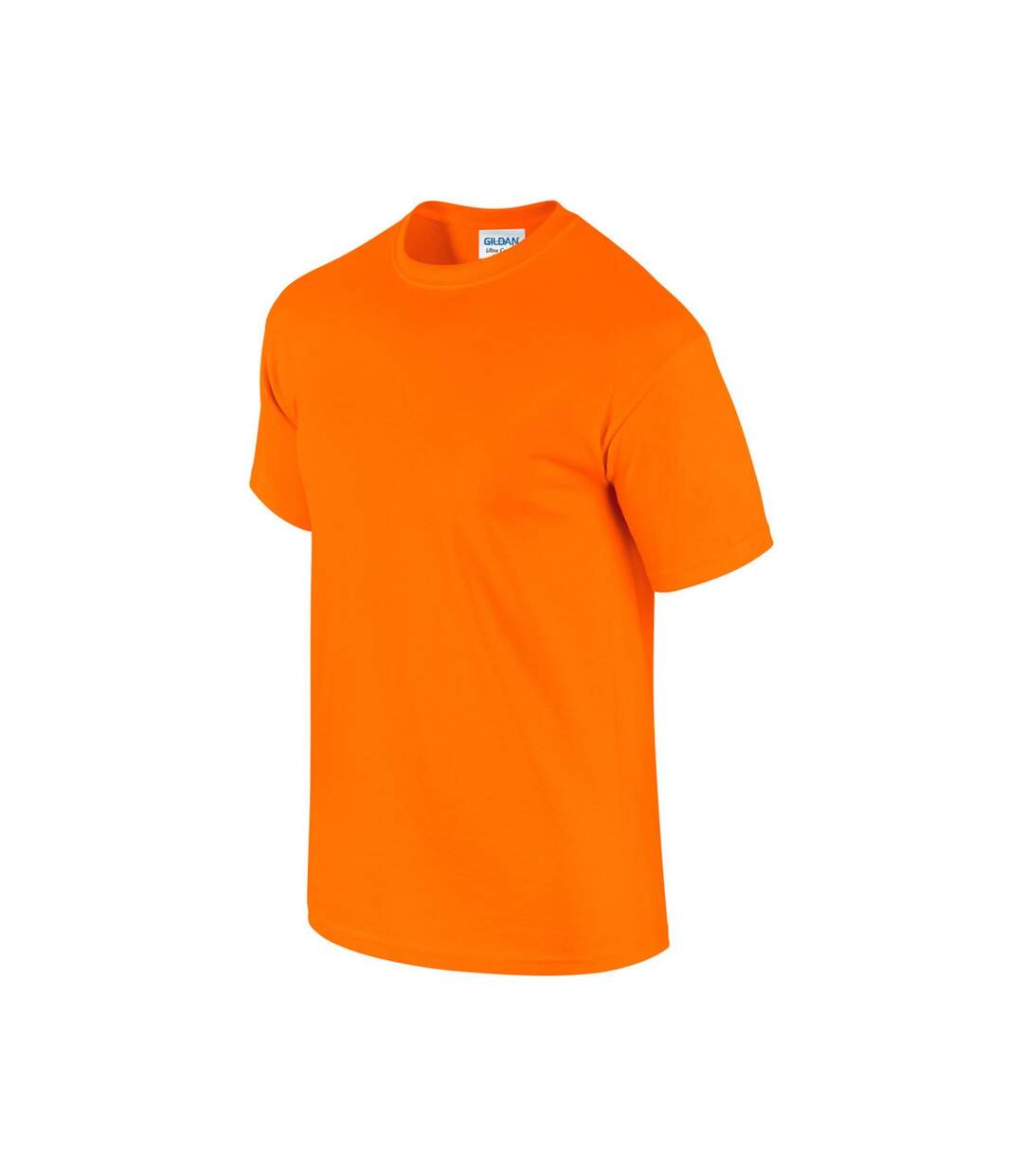 Mens ultra cotton t-shirt safety orange Gildan-3